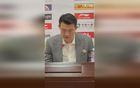 王博指導(dǎo)：球隊拼盡全力，未放棄。