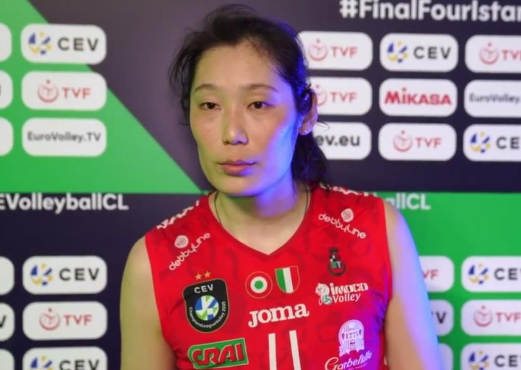 科內(nèi)晉級歐冠決賽，朱婷：只要我站在場上，就會拼盡全力去做好
