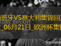 06月21日歐洲杯小組賽B組第2輪西班牙vs意大利精彩片段