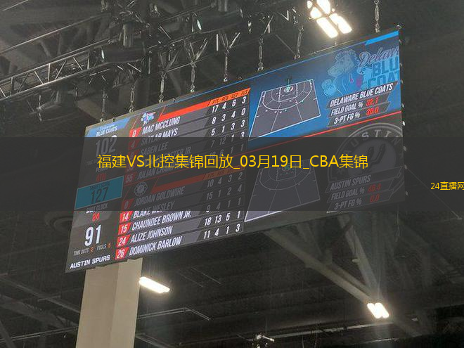 03月19日CBA常規(guī)賽 福建 - 北控 精彩鏡頭